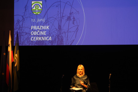 Slavnostna seja občinskega sveta občine Cerknica ob občinskem prazniku s podelitvijo priznanj 10 Foto Ljubo Vukelič